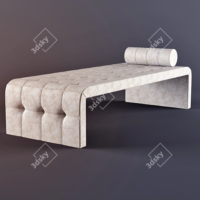 Versatile Bench for Dressing Room or Corridor 3D model image 1