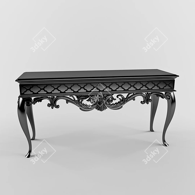 Elegant Console by Byron 3D model image 1