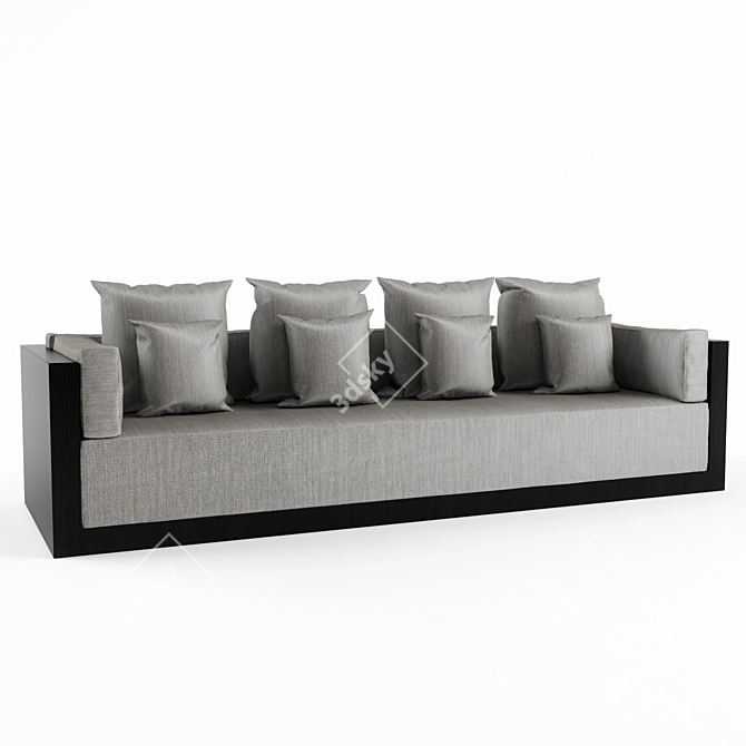 Armani/Casa SYDNEY Sofa: Elegant and
Luxurious Design 3D model image 1