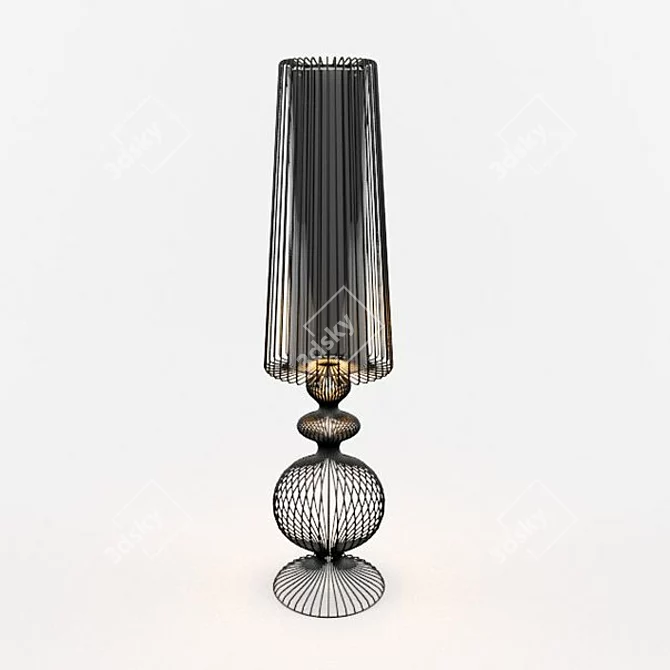  Kare Swing Table Lamp 3D model image 1