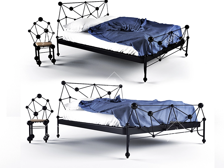 Cosmic Comfort Set 3D model image 1