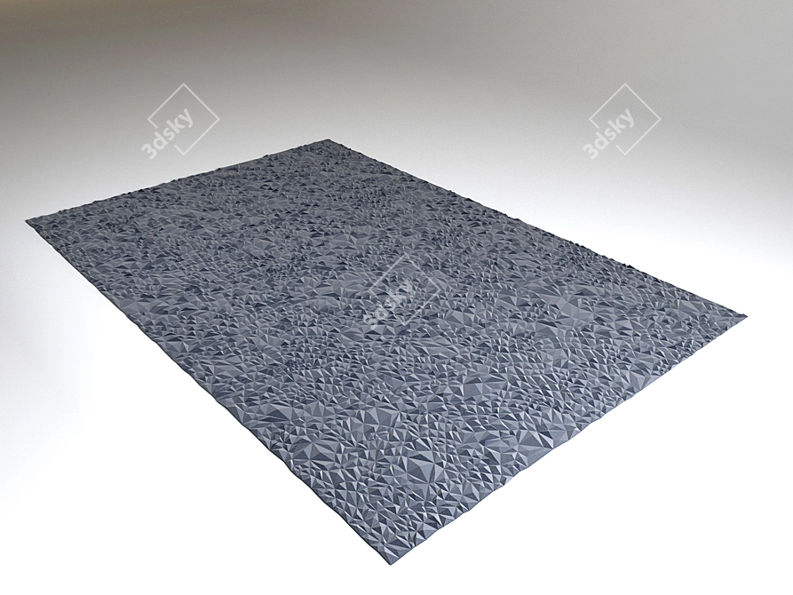 Triangle Carpet - 2x3m 3D model image 1