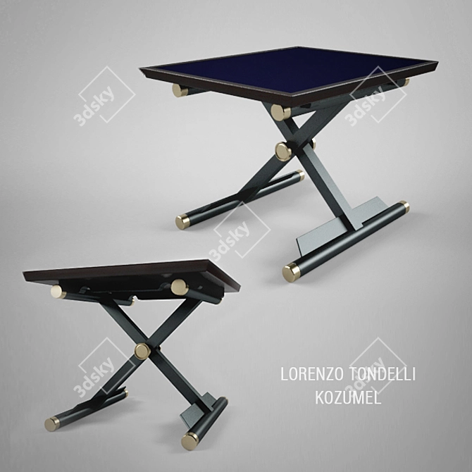 Kozumel Lorenzo Tondelli Table 3D model image 1