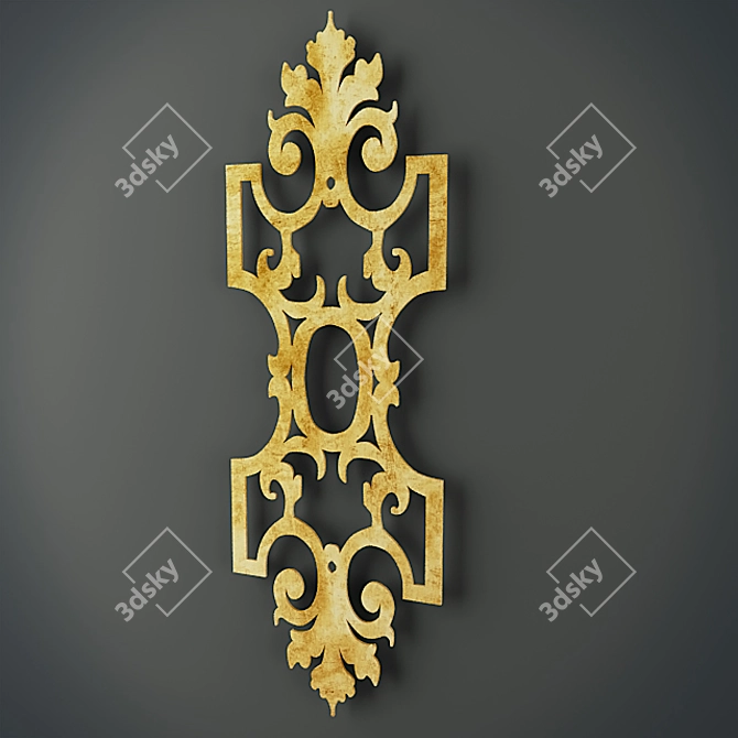  Elegant Radiator Romanov - Italian Design 3D model image 1