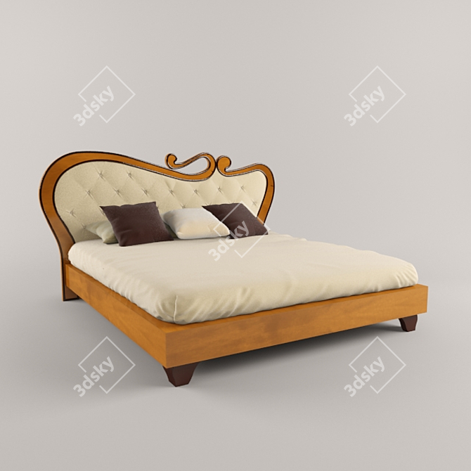 BBELLE PASSION DESIRE Bed 3D model image 1