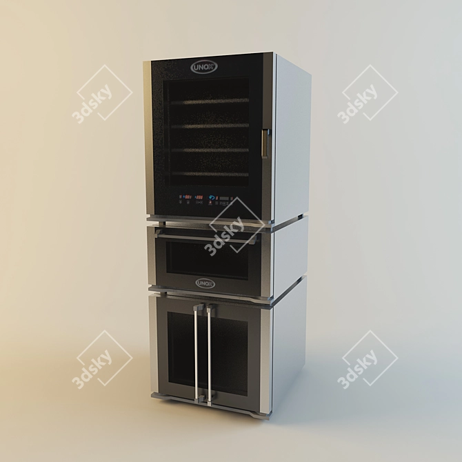 UNOX Convection Oven 3D model image 1