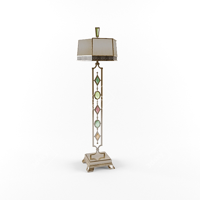 Elegant Illuminate: Fine Art 3D model image 1