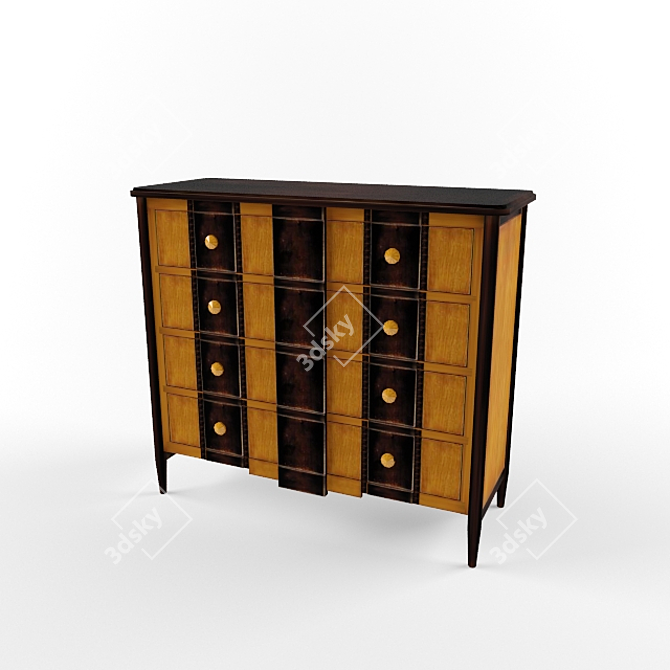 PREGNO C63 Locker - Stylish and Functional 3D model image 1