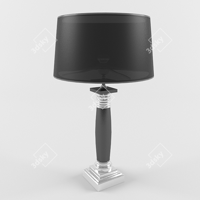 Elegant Eichholtz Lamp Table 3D model image 1