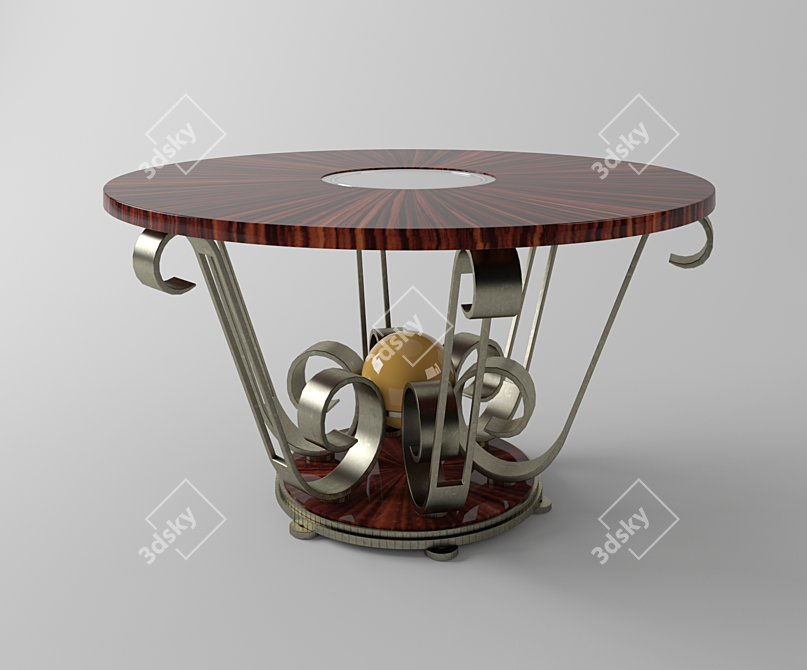 Versatile Folding Table 3D model image 1