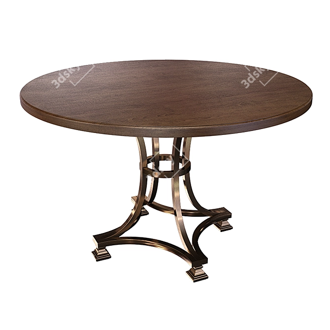 Elegant Drexel Heritage Table 3D model image 2