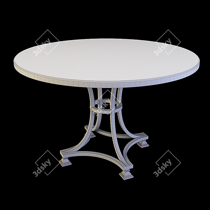 Elegant Drexel Heritage Table 3D model image 3