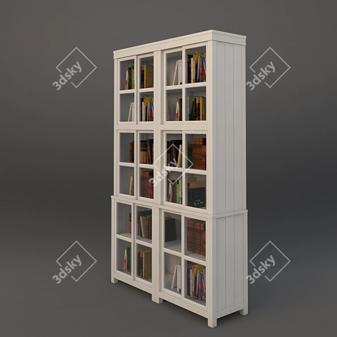 Sleek Storage Solution: Villinki Cabinet 3D model image 1