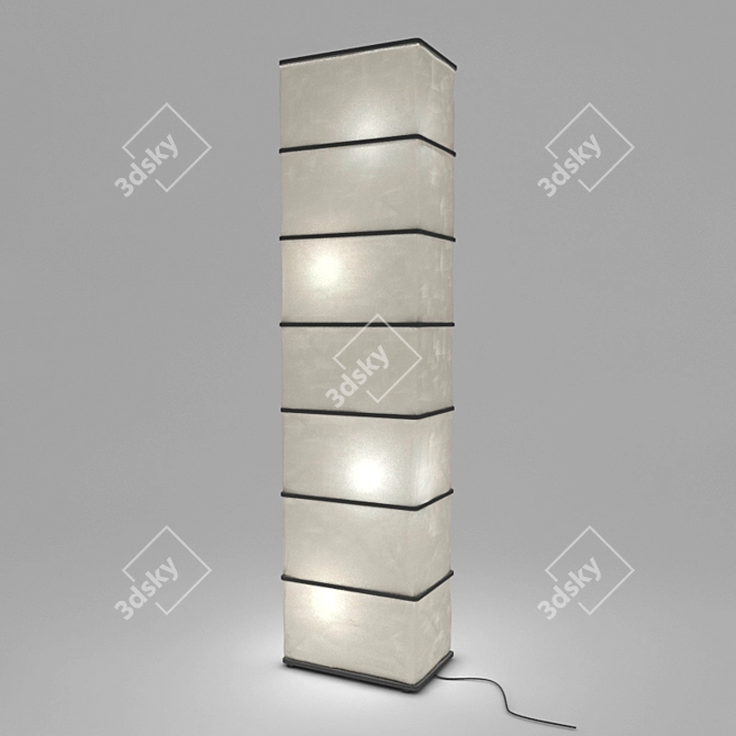 Modern Floor Lamp - IKEA RUTBU 3D model image 1