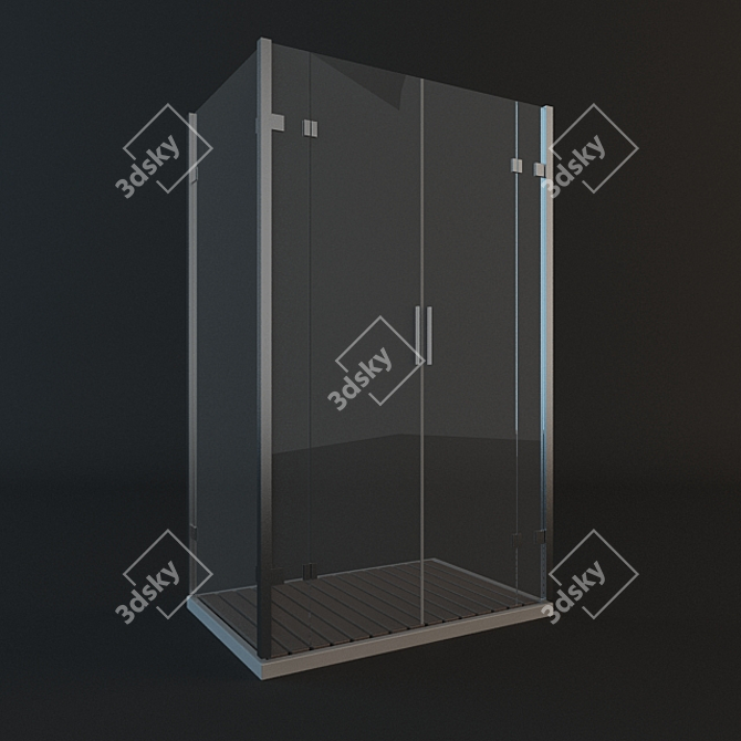 Luxury Shower Enclosure: Dushevaya Cabina 3D model image 1