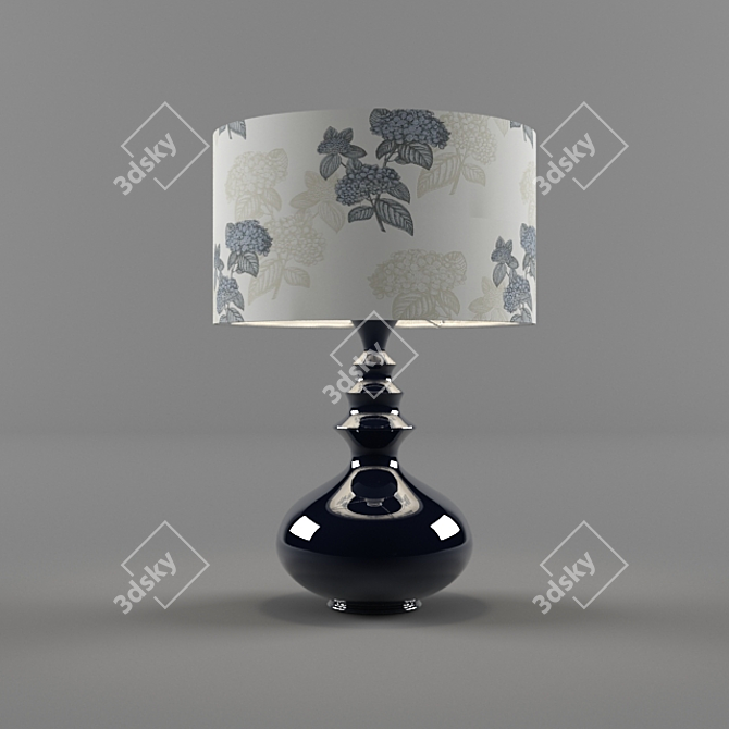 Sleek Desk Lamp 3D model image 1