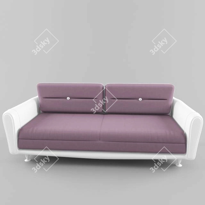 Comfort Zone Sofa 3D model image 1