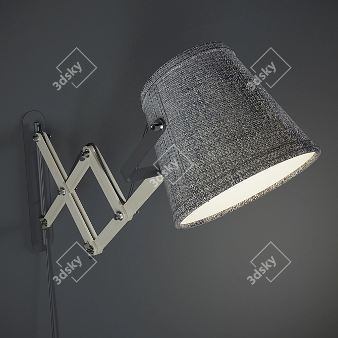 Elegant Gustaf Legend Lamp 3D model image 1