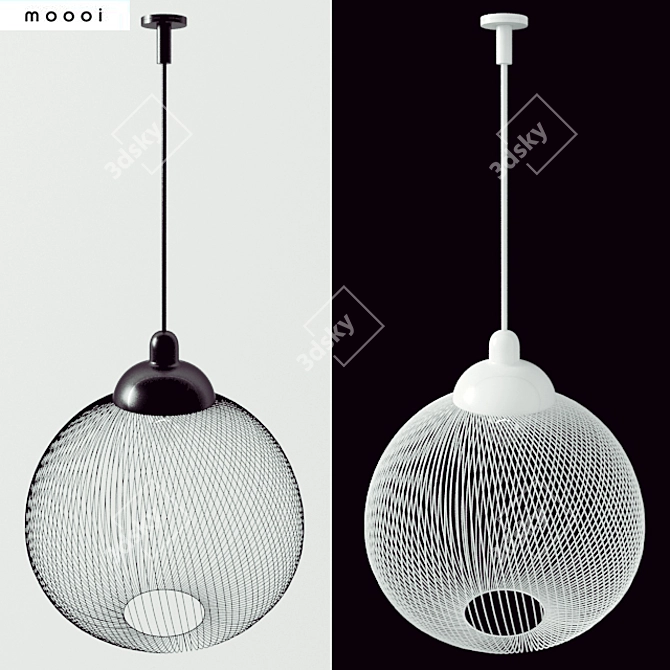 Stunning Moooi Non Random Light 3D model image 1