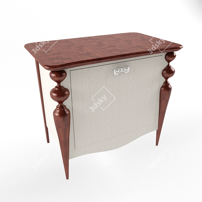 Mugali Galiano Pasion Shoe Cabinet 3D model image 1