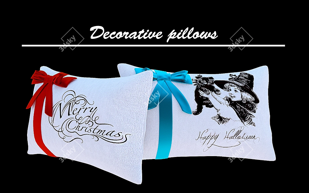Versatile Pillows for All Distances 3D model image 1