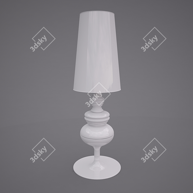 Josephine Mini Garden Stake 3D model image 1