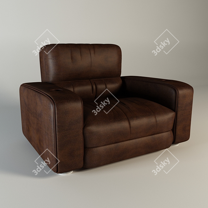 ComfortMax Cinema Chair 3D model image 1