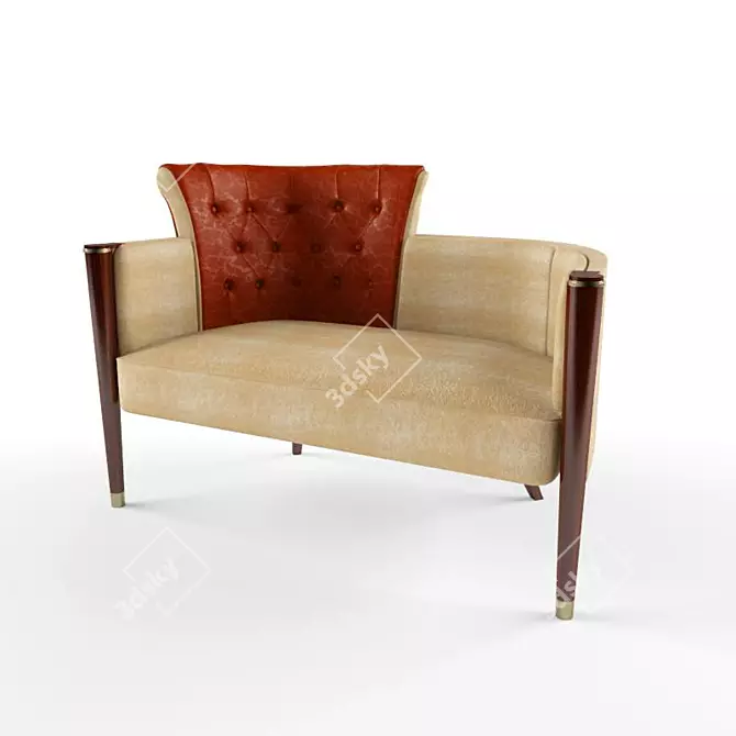 ADAMO Sofa by BUSNELLI 3D model image 1