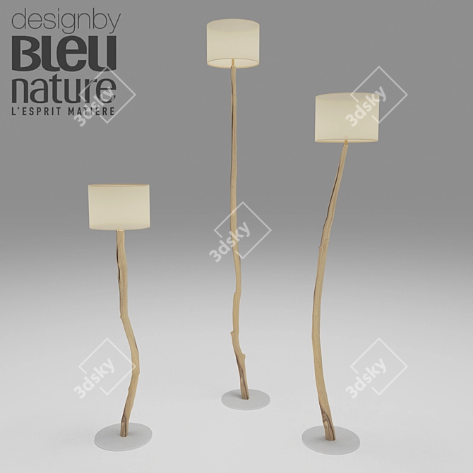 Tropical Bliss: 3-Piece Set 3D model image 1