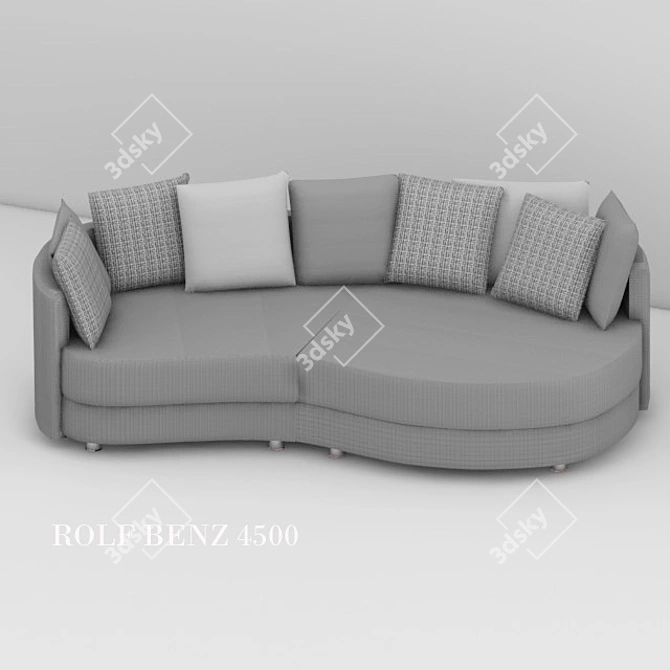 Modern Modular Sofa: CARL BENZ 4500 3D model image 1