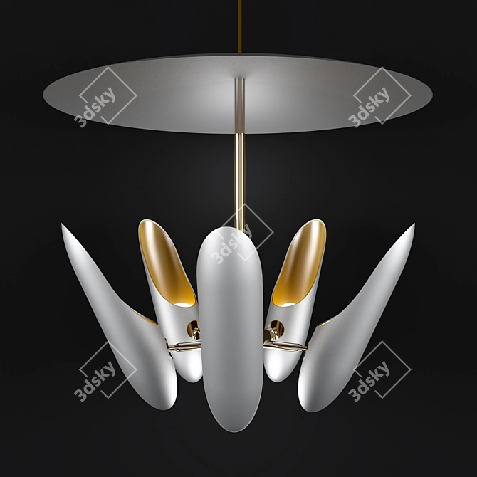 Emily's Imperial Chandelier 3D model image 1