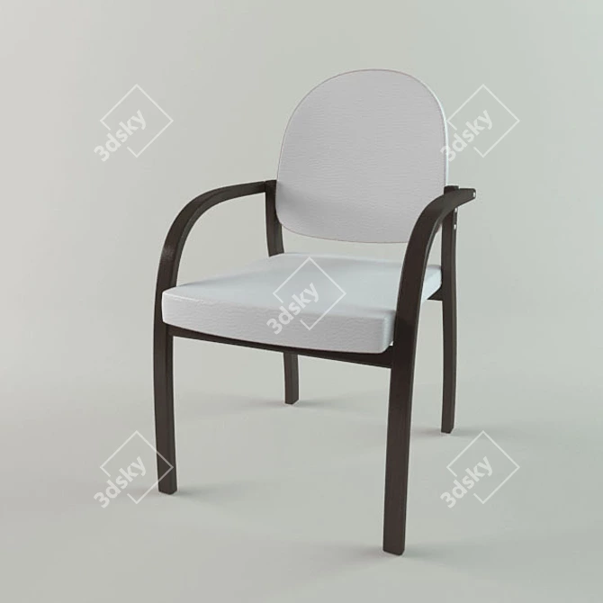 ErgoRevive Office Chair 3D model image 1