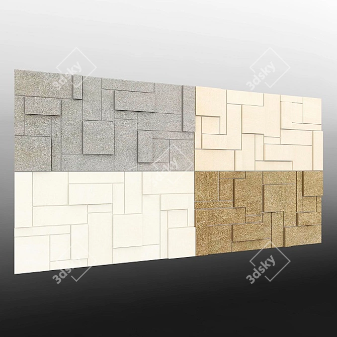 Elegant Emotions Wall Tiles 30x60 3D model image 1