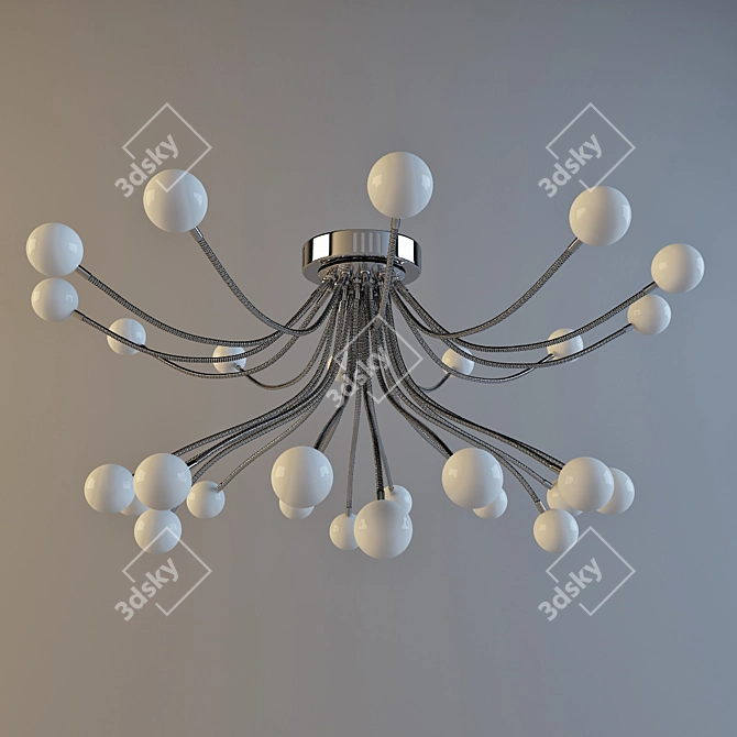 LUSSOLE LSC-7207-30 OCTOPUS: A Unique Lighting Experience! 3D model image 1