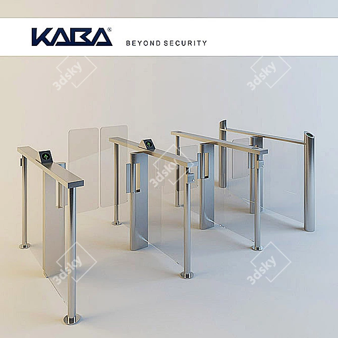 SecurePass: Kaba Beyond Security 3D model image 1