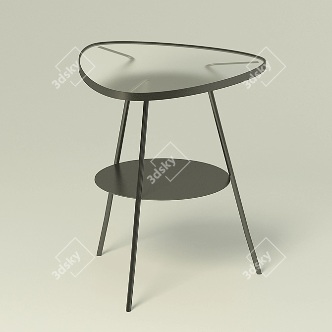 Sleek and Compact IKEA ULSBERG 3D model image 1