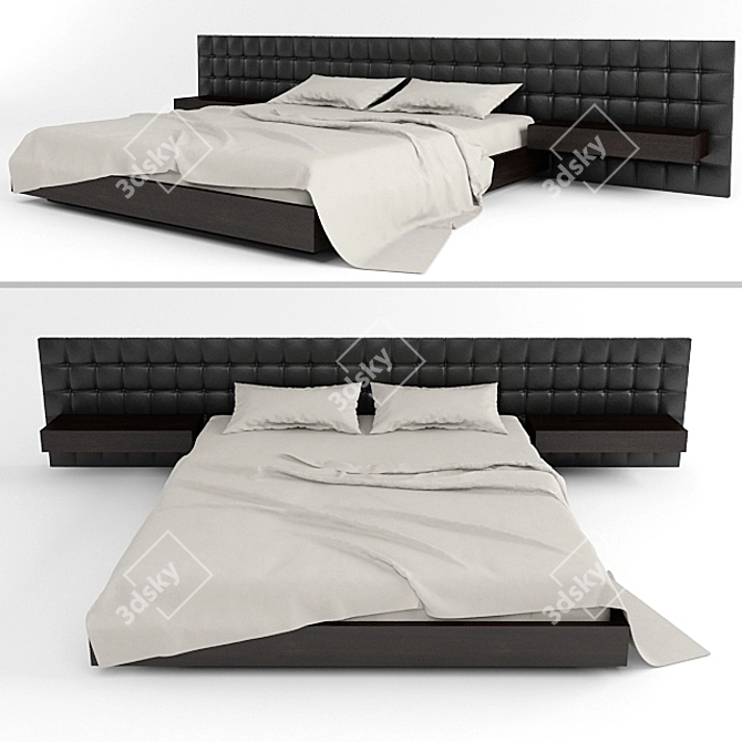 Deluxe Dream Bed 3D model image 1