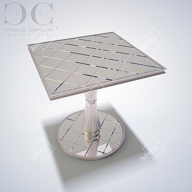 Cornelio Cappellini Mistral 3070: Elegant Table 3D model image 1