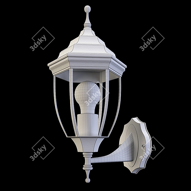 Globo Street Light: Compact & Efficient 3D model image 3