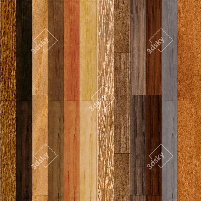 Lustrous Laminate Tiles 3D model image 1