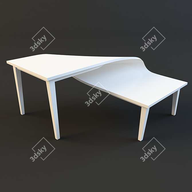 Suzy Lelievre Designer Table 3D model image 1