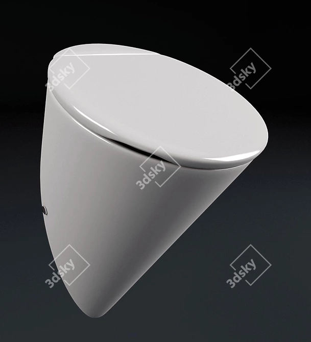 Duravit Starck Urinal 3D model image 1