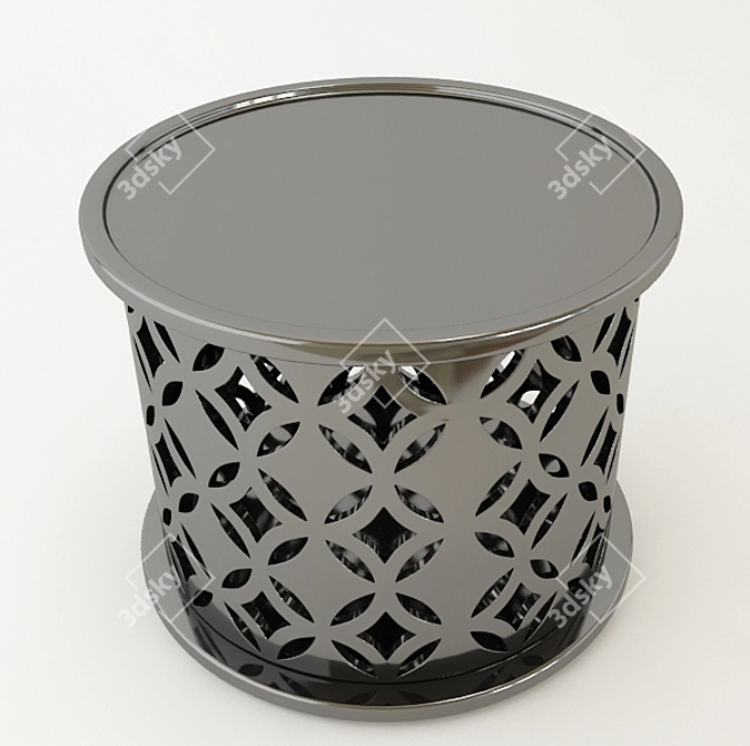 Sleek Stone Table: Soho Collection 3D model image 1