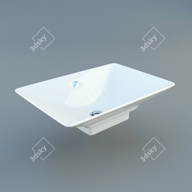 Elegant Reve Sink - 550x375 3D model image 1
