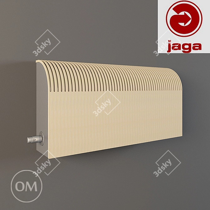 Jaga KNOCKONWOOD 10 Radiator 3D model image 1