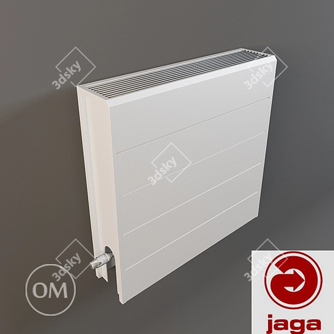 Jaga Tempo TEMW-10 Radiator: Compact and Efficient 3D model image 1