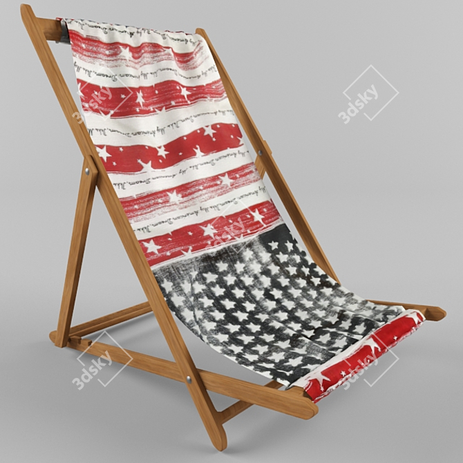 Elegant Upholstered Chairs 3D model image 1
