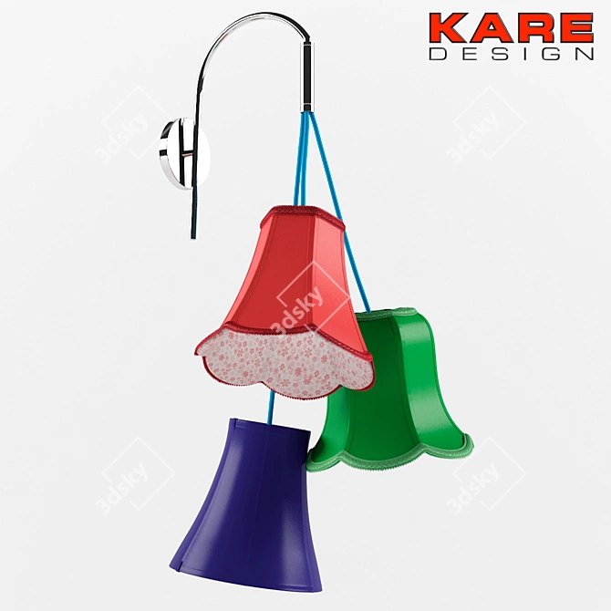 KARE Saloon Decorative Wall Lights 3D model image 1