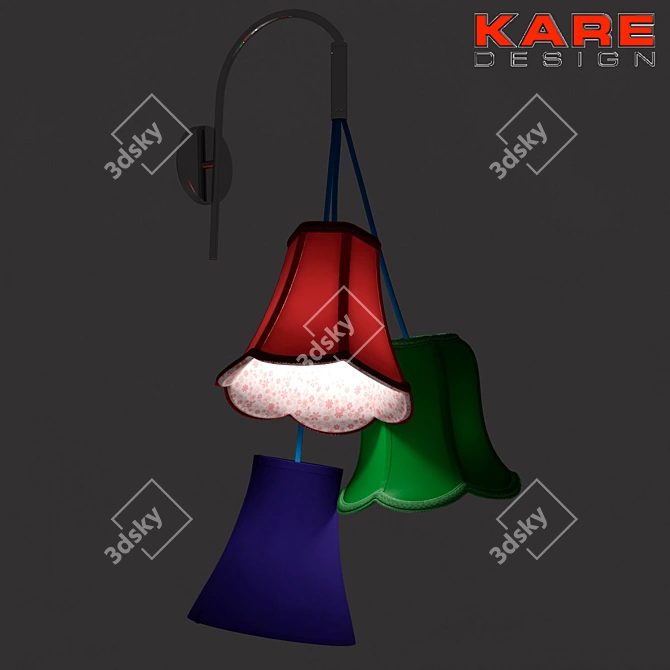 KARE Saloon Decorative Wall Lights 3D model image 2