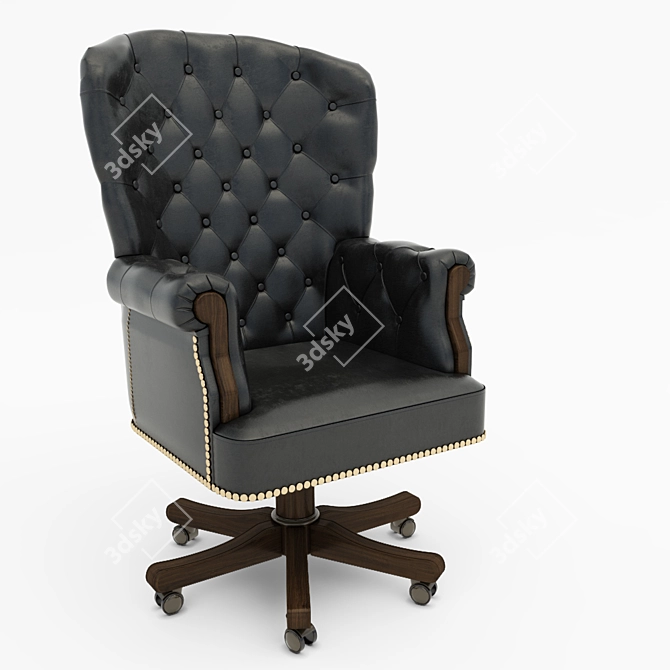 Cozy Lounge: MERX Armchair 3D model image 1